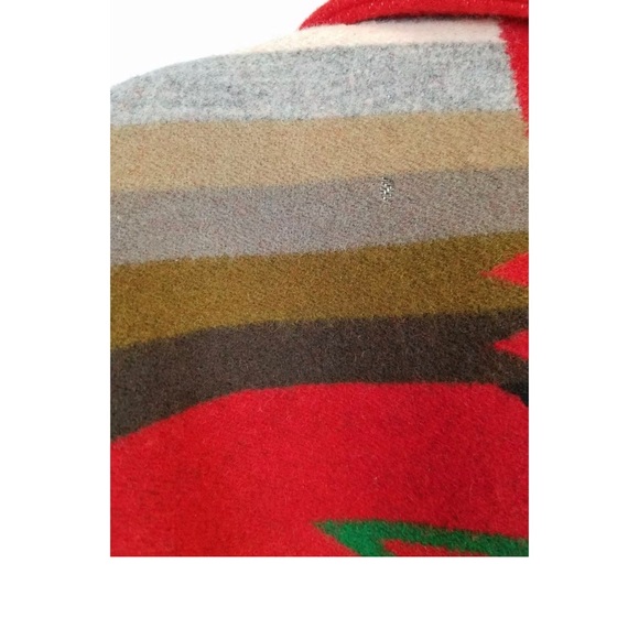 Vintage Pendleton Western Aztec Wool Bomber Jacket - Picture 5 of 6